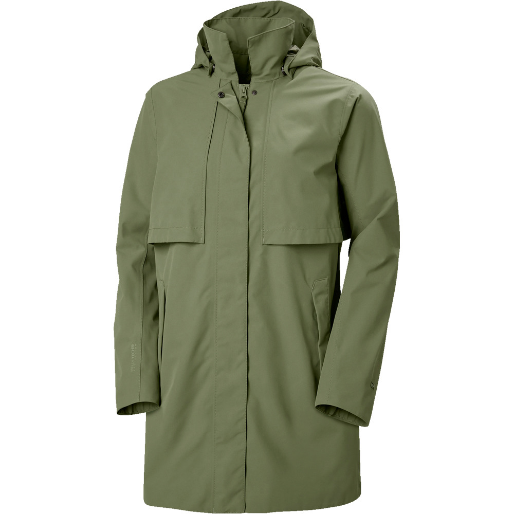 Helly Hansen chaqueta impermeable mujer LILJA VERDE 05