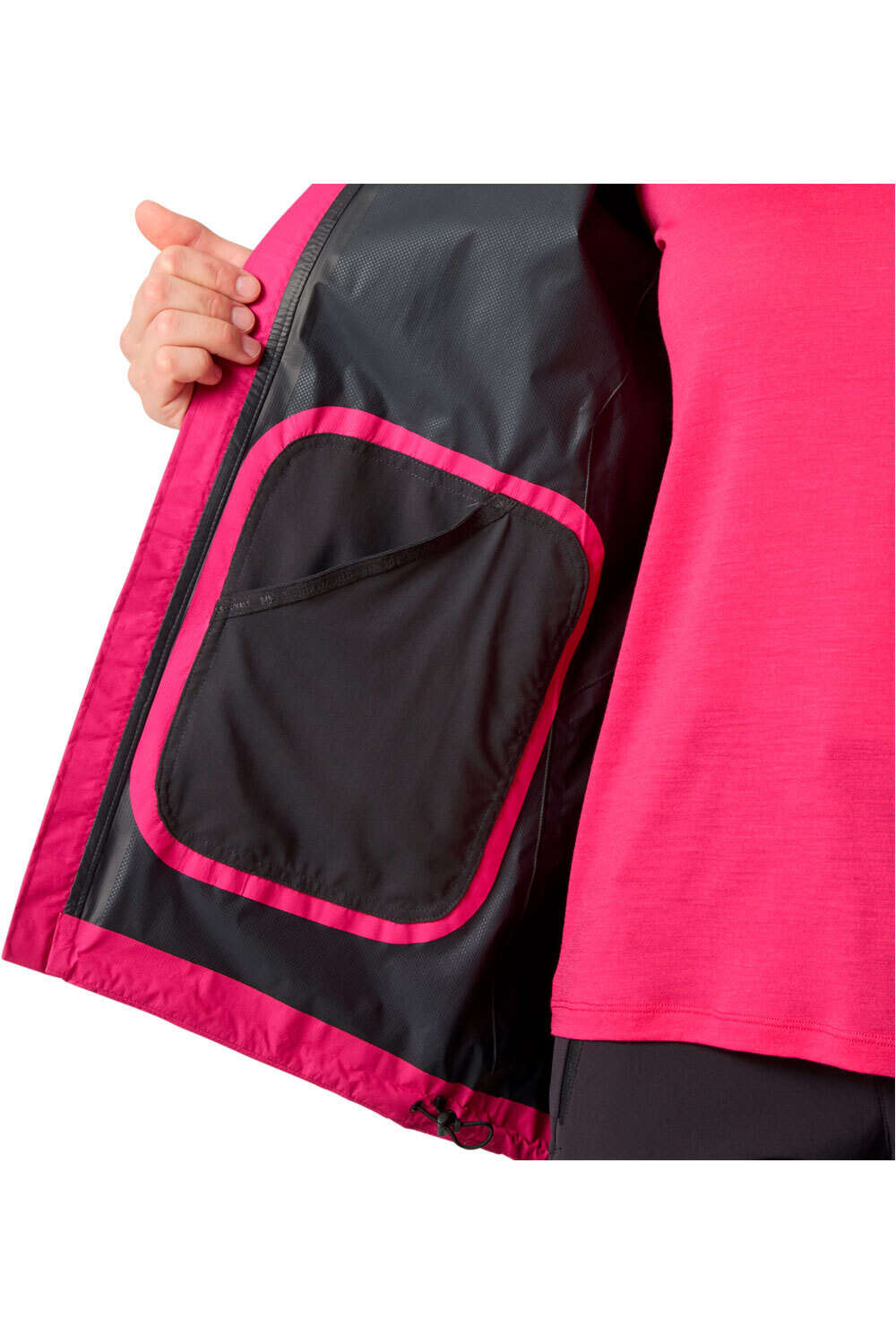 Helly Hansen chaqueta impermeable mujer ODIN INFINITY MINIMALIST ROJO 05