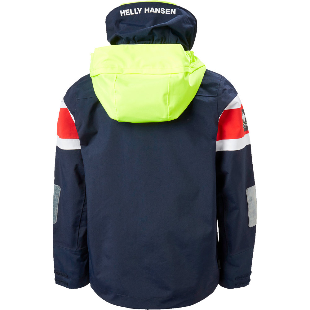Helly Hansen chaqueta impermeable niño SALT 2 AZUL 06
