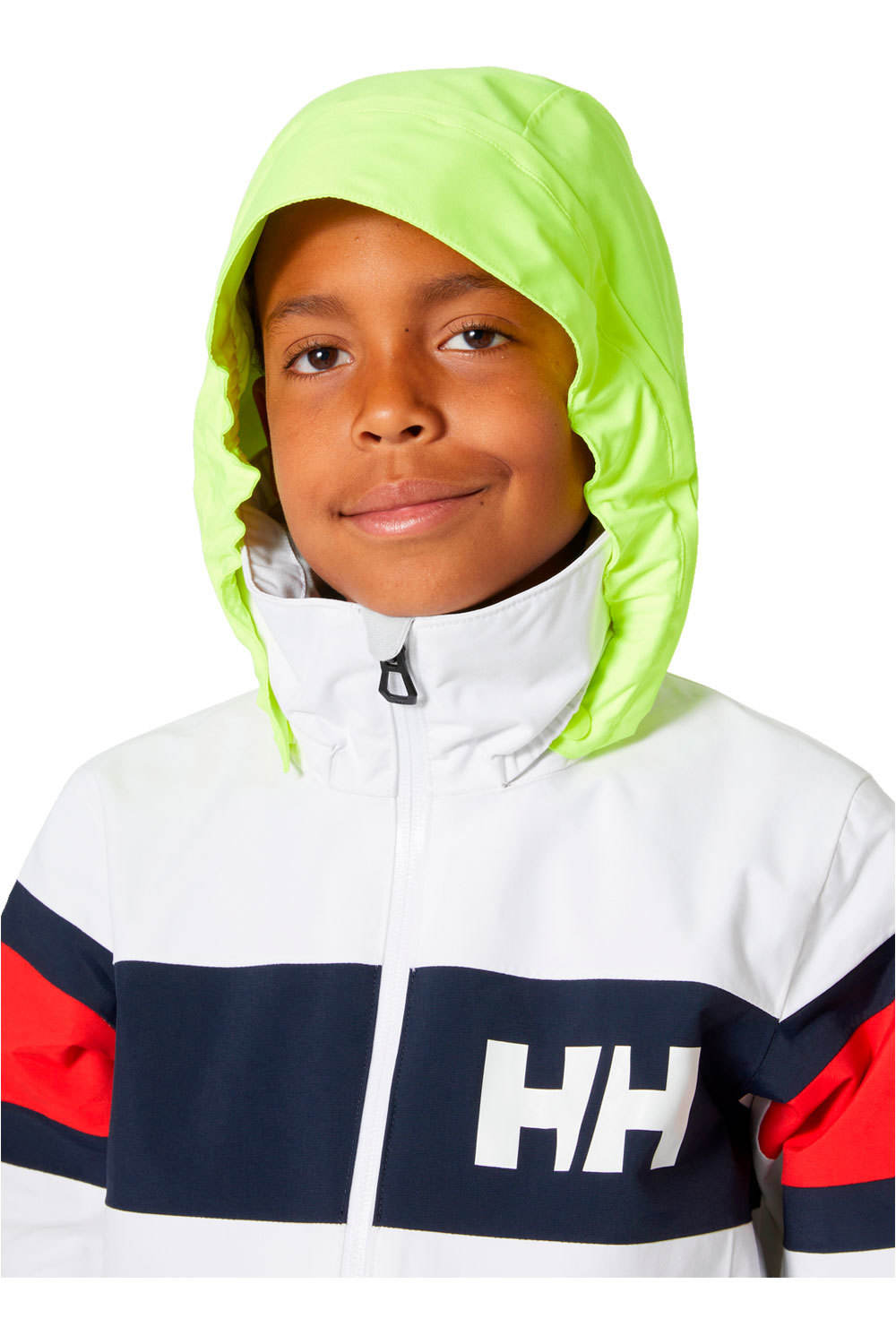 Helly Hansen chaqueta impermeable niño SALT 2 BLANCO 03