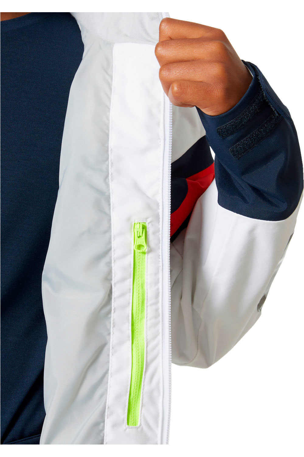 Helly Hansen chaqueta impermeable niño SALT 2 BLANCO 05