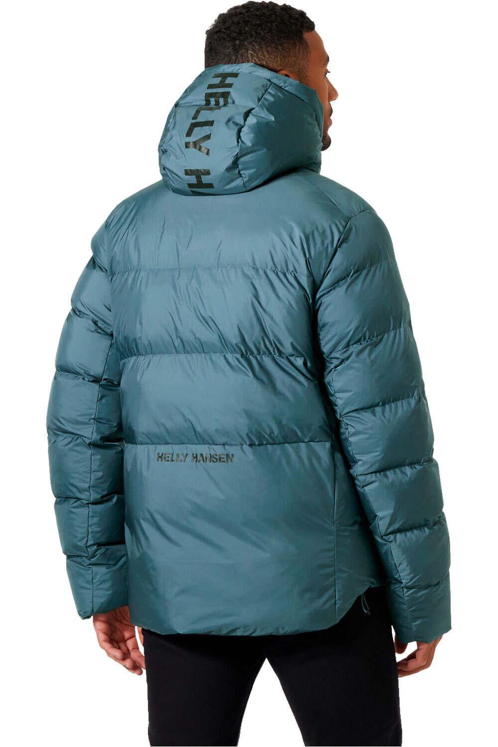 Helly Hansen chaqueta outdoor hombre ACTIVE WINTER AZUL vista trasera