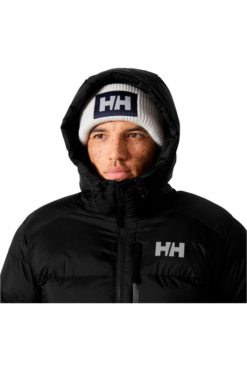 Helly Hansen chaqueta outdoor hombre ACTIVE WINTER NEGRO vista detalle