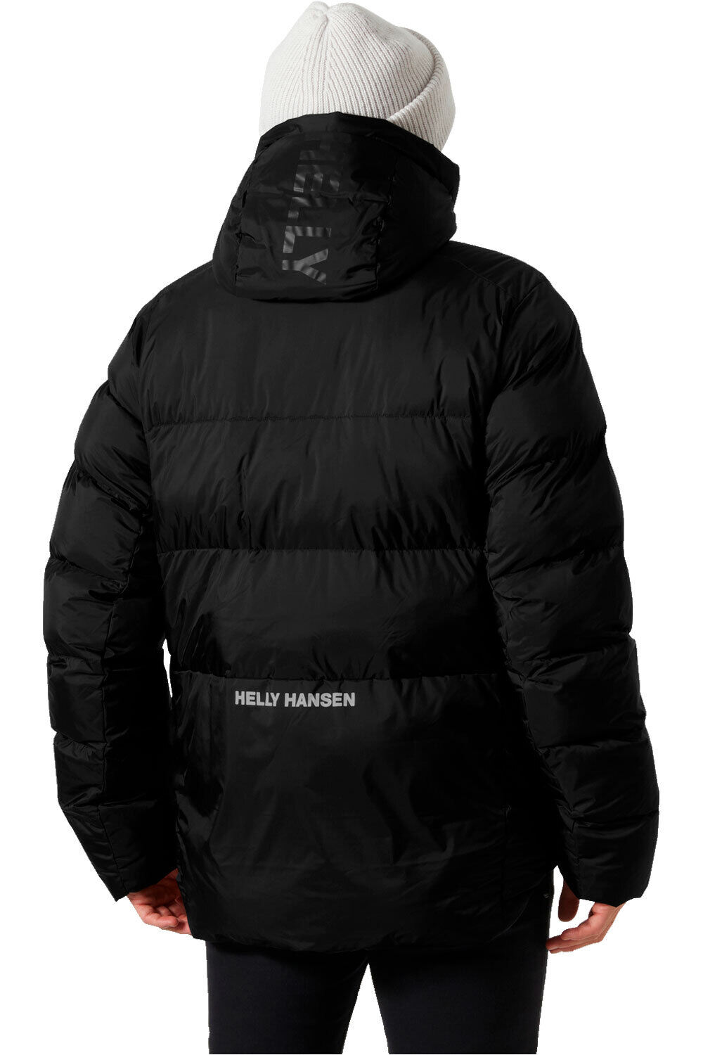 Helly Hansen chaqueta outdoor hombre ACTIVE WINTER NEGRO vista trasera
