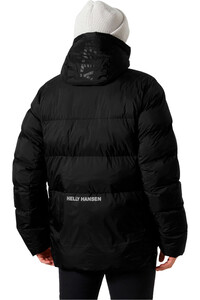 Helly Hansen chaqueta outdoor hombre ACTIVE WINTER NEGRO vista trasera