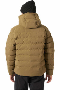 Helly Hansen chaqueta outdoor hombre ALBY MARRON vista trasera