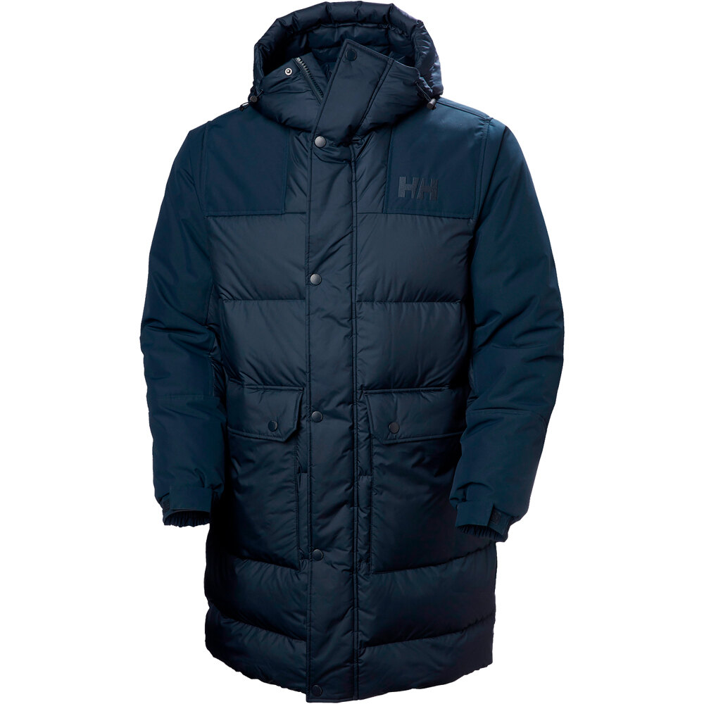 Helly Hansen chaqueta outdoor hombre ESCAPE DOWN AZUL vista frontal