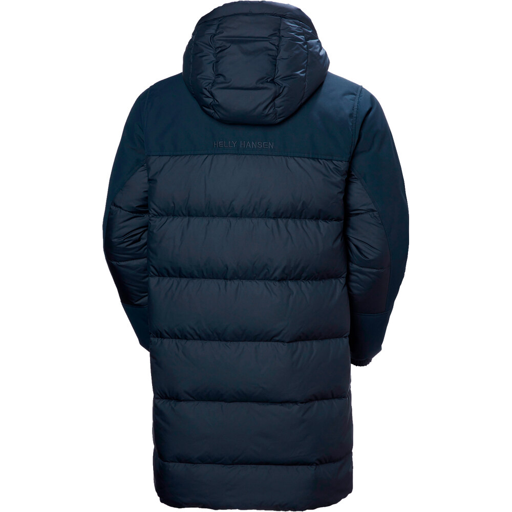Helly Hansen chaqueta outdoor hombre ESCAPE DOWN AZUL vista trasera