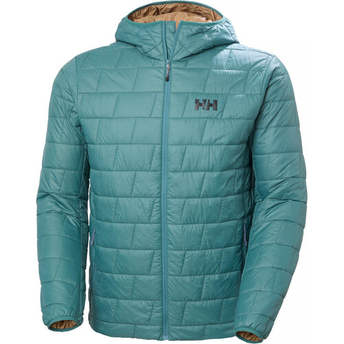 Helly Hansen chaqueta outdoor hombre LIFALOFT HOODED INSULATOR VERDE