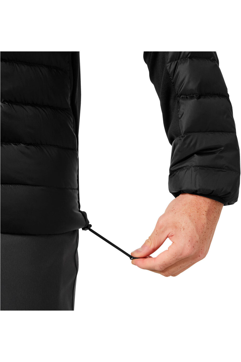 Helly Hansen chaqueta outdoor hombre VERGLAS DOWN HYBRID 2.0 NEGRO 04
