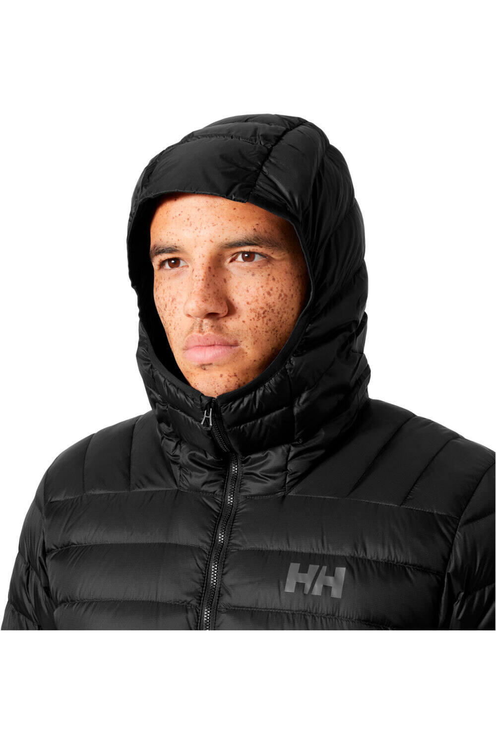 Helly Hansen chaqueta outdoor hombre VERGLAS DOWN HYBRID 2.0 NEGRO vista detalle
