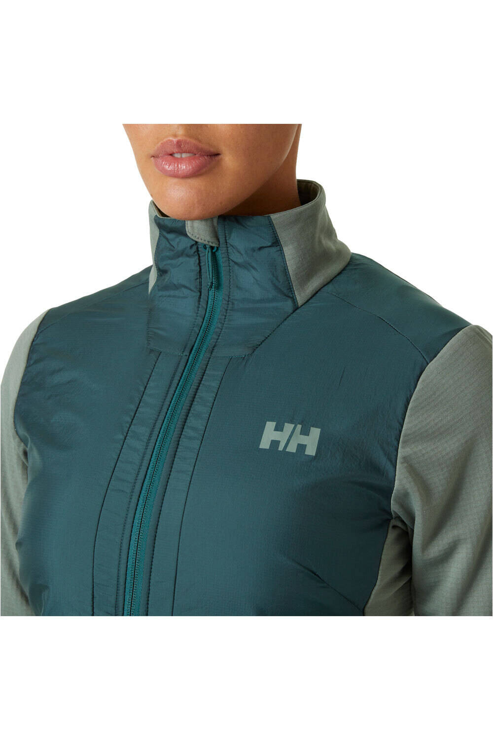 Helly Hansen chaqueta outdoor mujer VERSALITE HYBRID GRIS 04