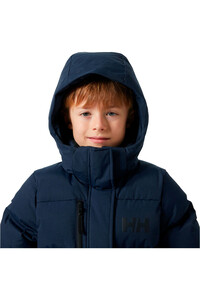 Helly Hansen chaqueta outdoor niño GIRL ADORE AZUL vista detalle
