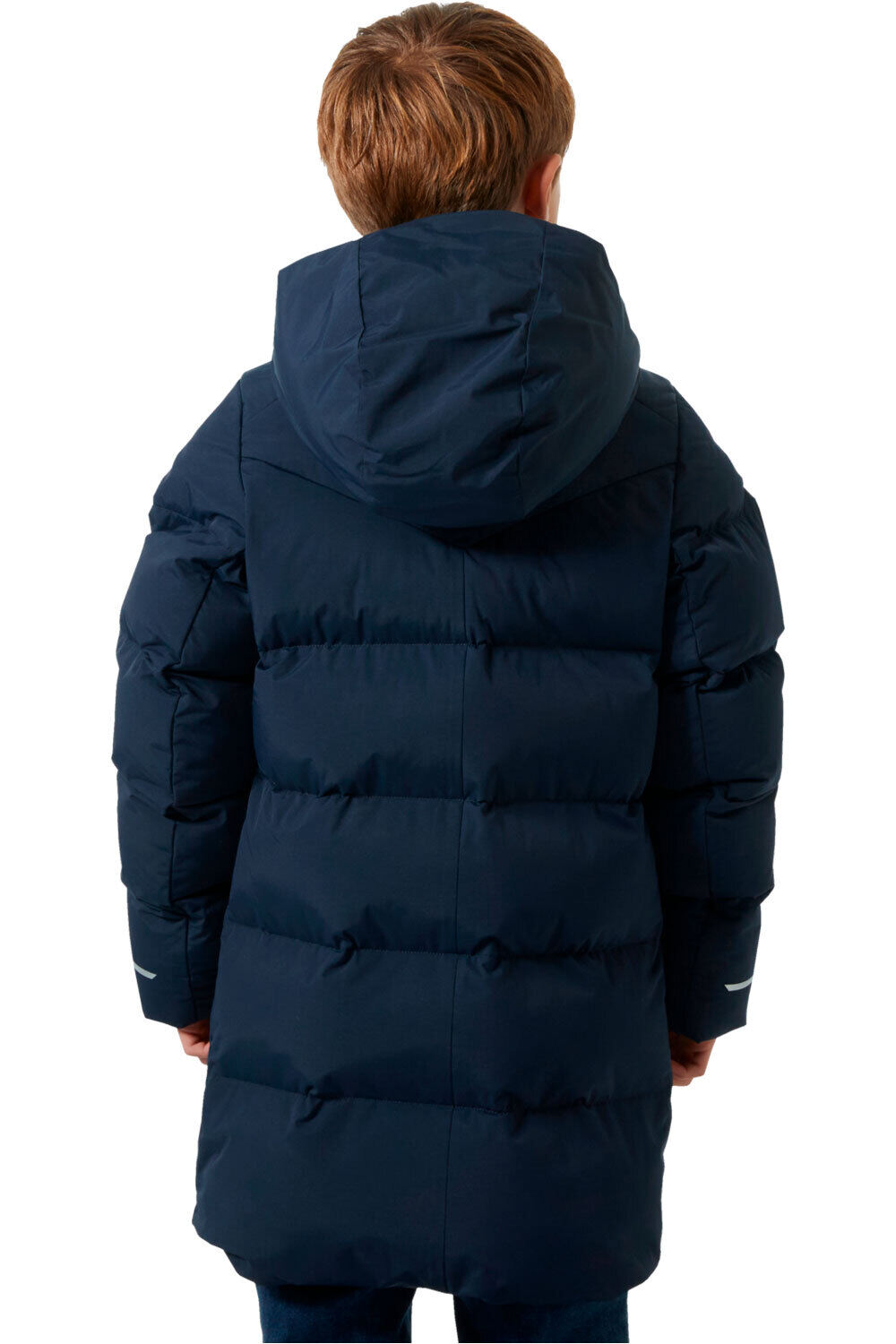 Helly Hansen chaqueta outdoor niño GIRL ADORE AZUL vista trasera