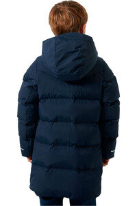 Helly Hansen chaqueta outdoor niño GIRL ADORE AZUL vista trasera