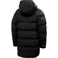 Helly Hansen chaqueta outdoor niño GIRL ADORE NEGRO vista trasera