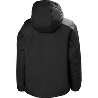 Helly Hansen chaqueta outdoor niño JR VANCOUVER FLEECE INS JACKET NEGRO 06