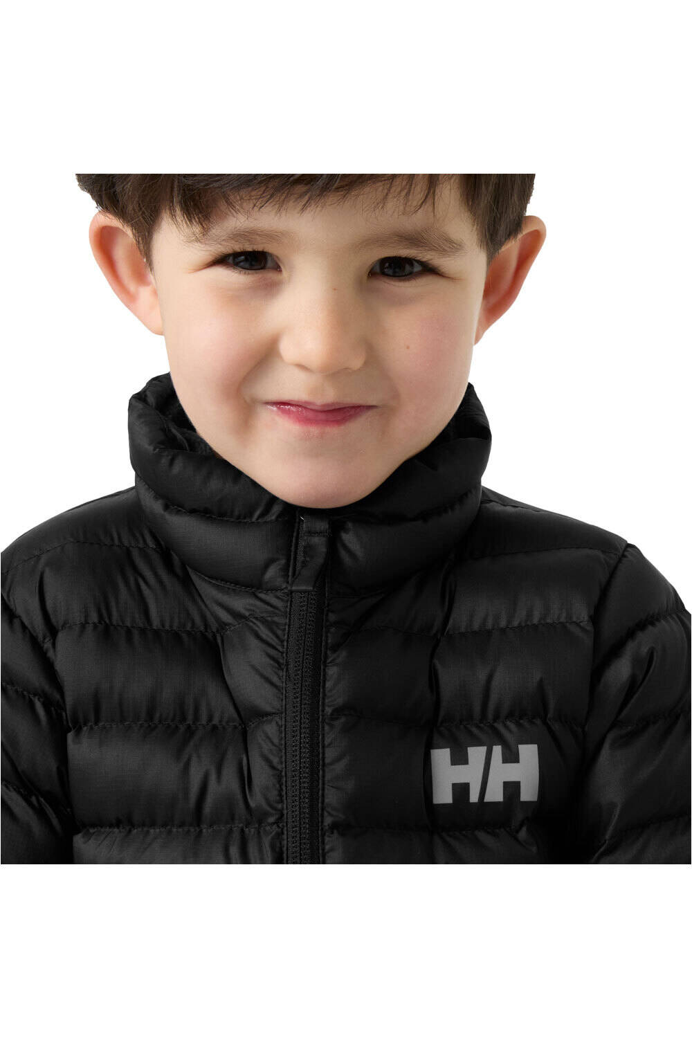 Helly Hansen chaqueta outdoor niño K SIRDAL INSULATOR JACKET NEGRO vista detalle