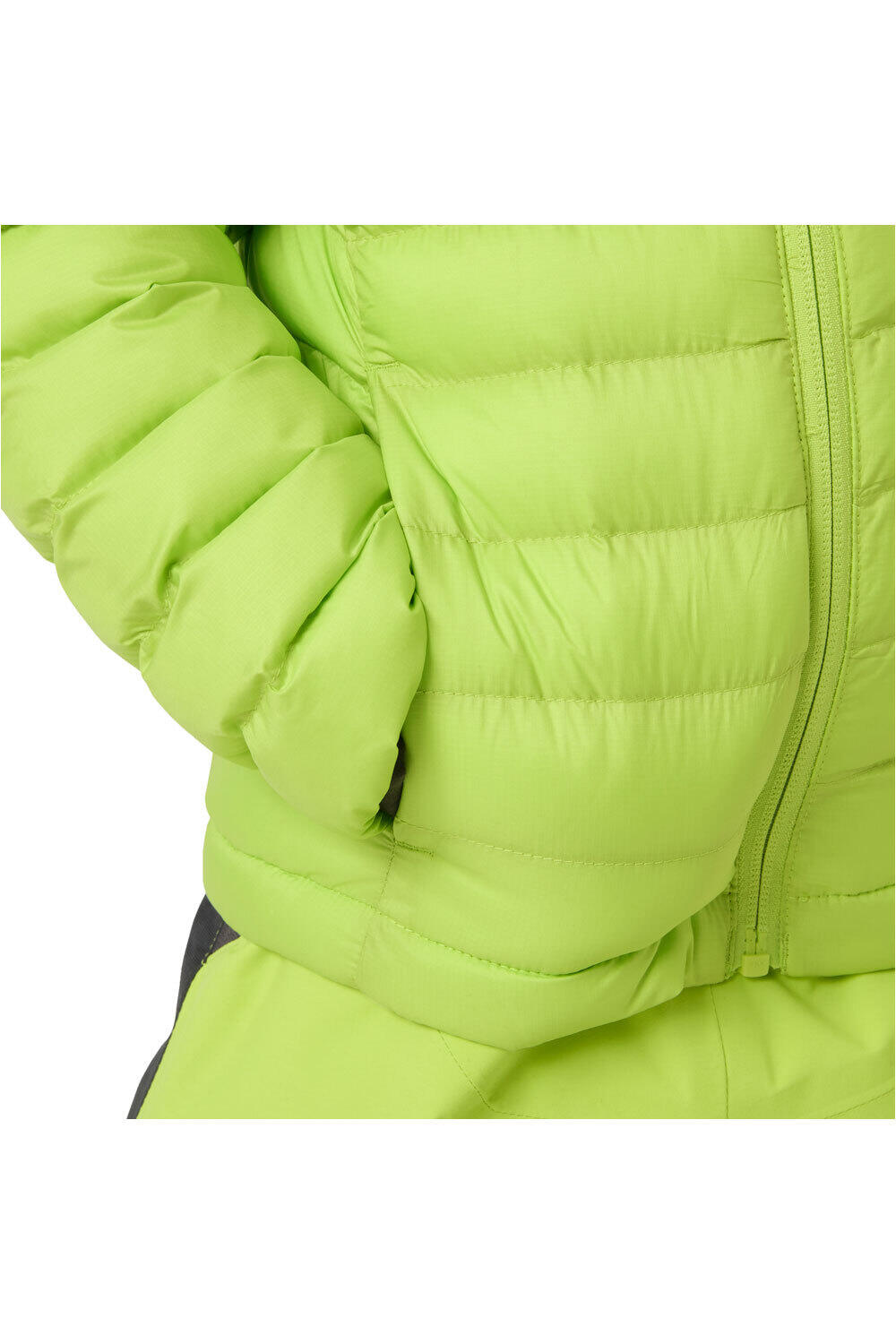 Helly Hansen chaqueta outdoor niño K SIRDAL INSULATOR JACKET VERDE vista detalle