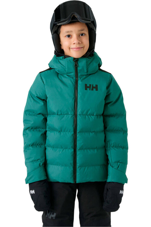Helly Hansen chaqueta outdoor niño KVITFJELL RACE VERDE