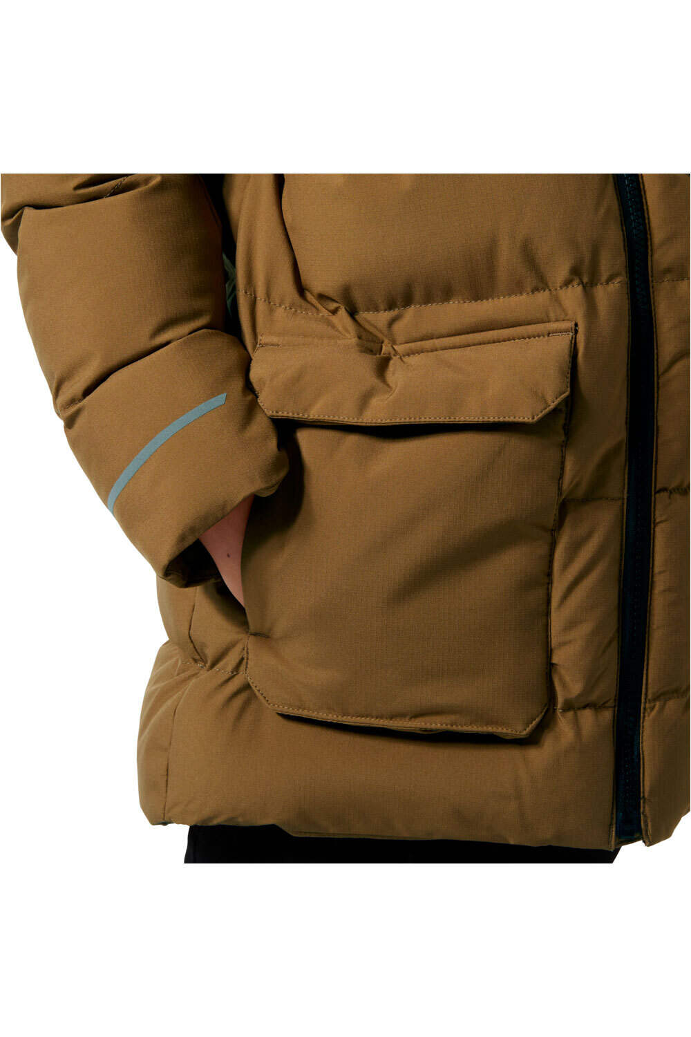 Helly Hansen chaqueta outdoor niño NORD MARRON 04