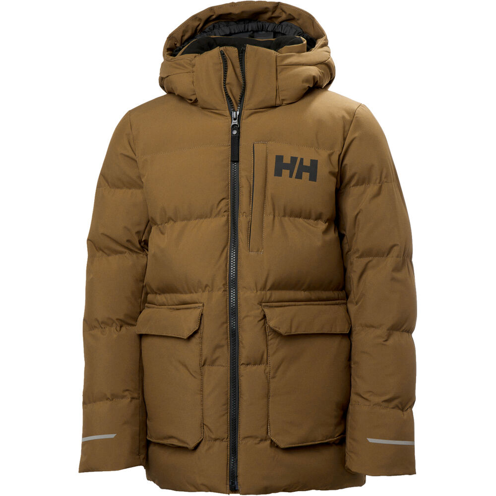 Helly Hansen chaqueta outdoor niño NORD MARRON 05