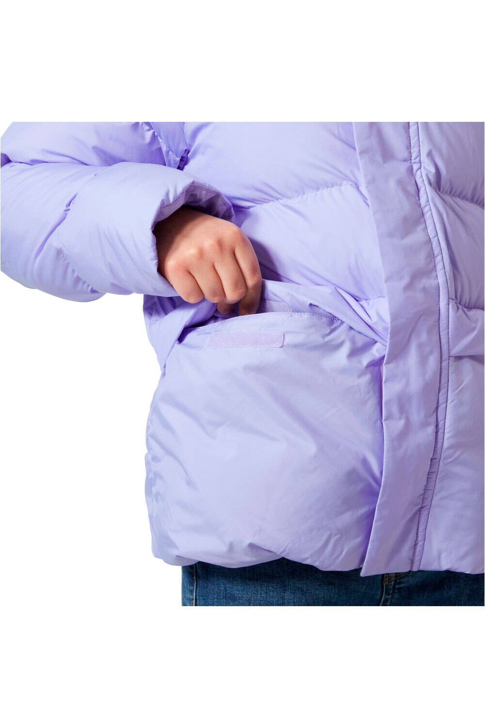 Helly Hansen chaqueta outdoor niño SPECTER PUFFY MORADO 04