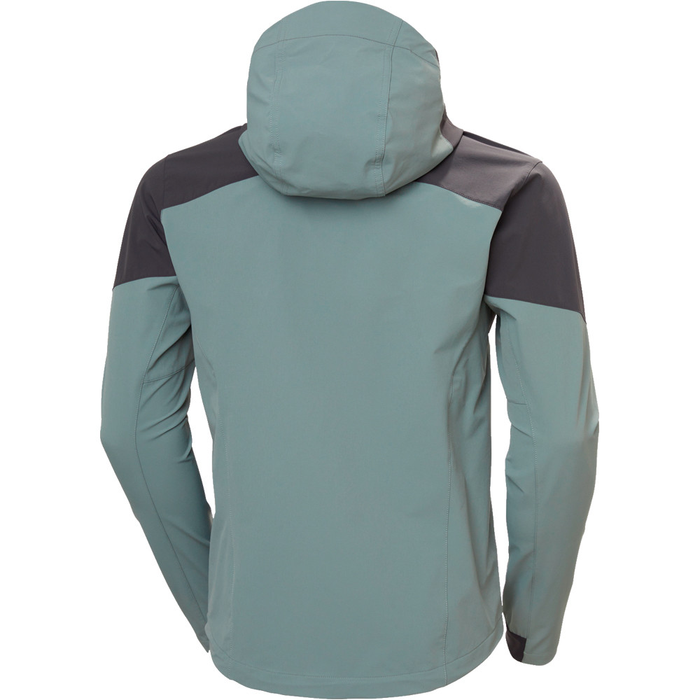 Helly Hansen chaqueta softshell hombre BLAZE SOFTSHELL HOOD GRIS 08