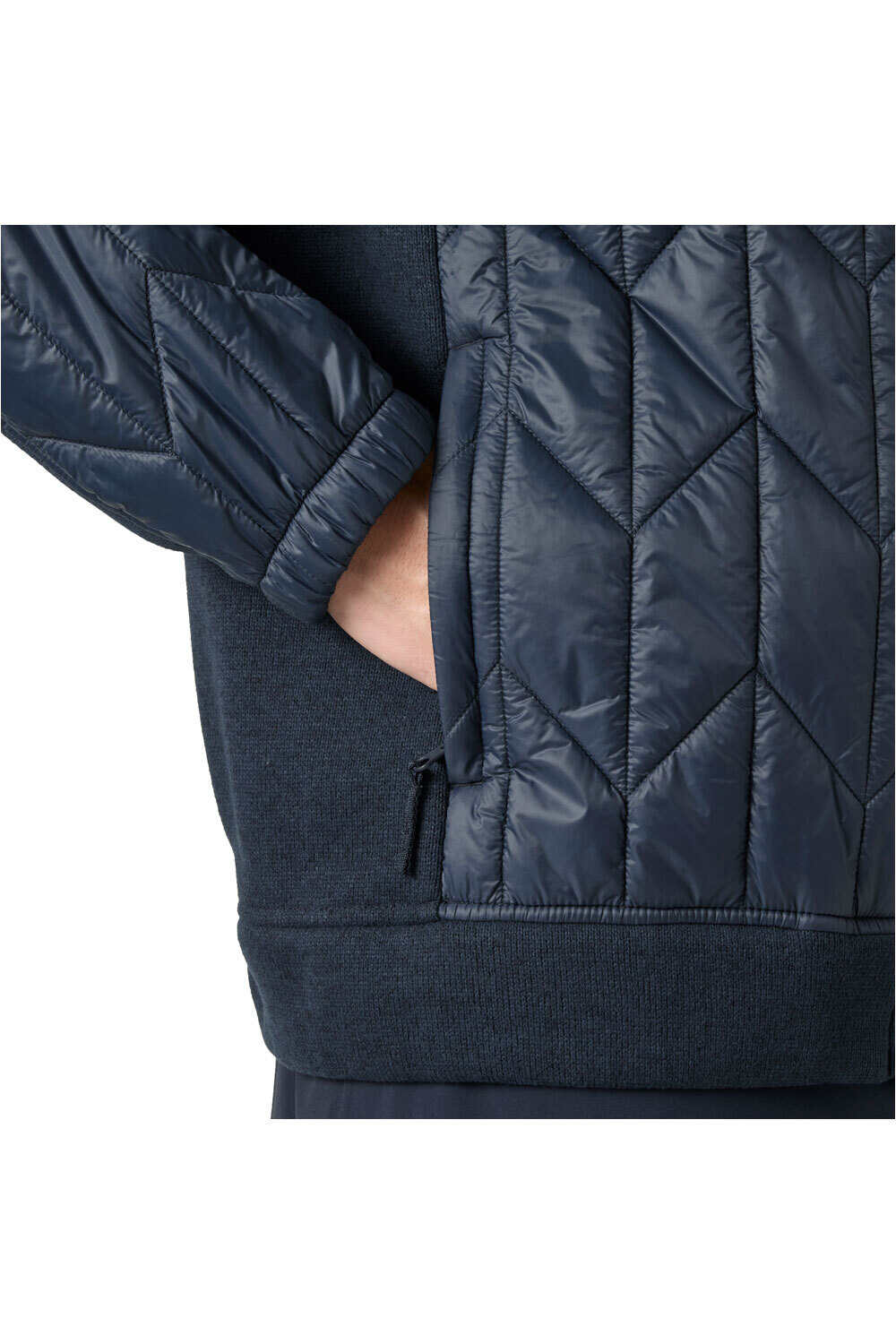 Helly Hansen chaquetas hombre AFTON HYBRID JACKET AZUL vista detalle