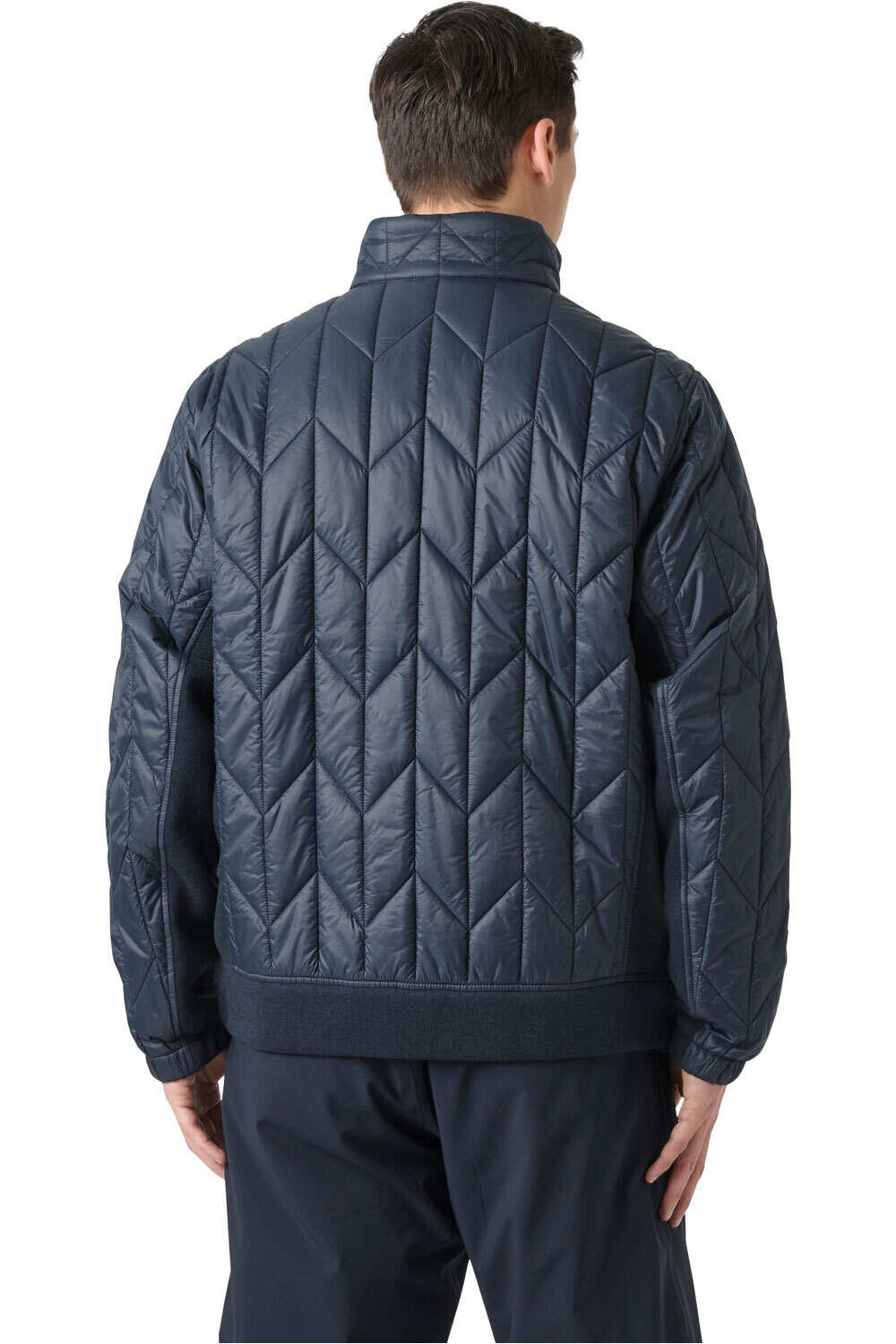 Helly Hansen chaquetas hombre AFTON HYBRID JACKET AZUL vista trasera