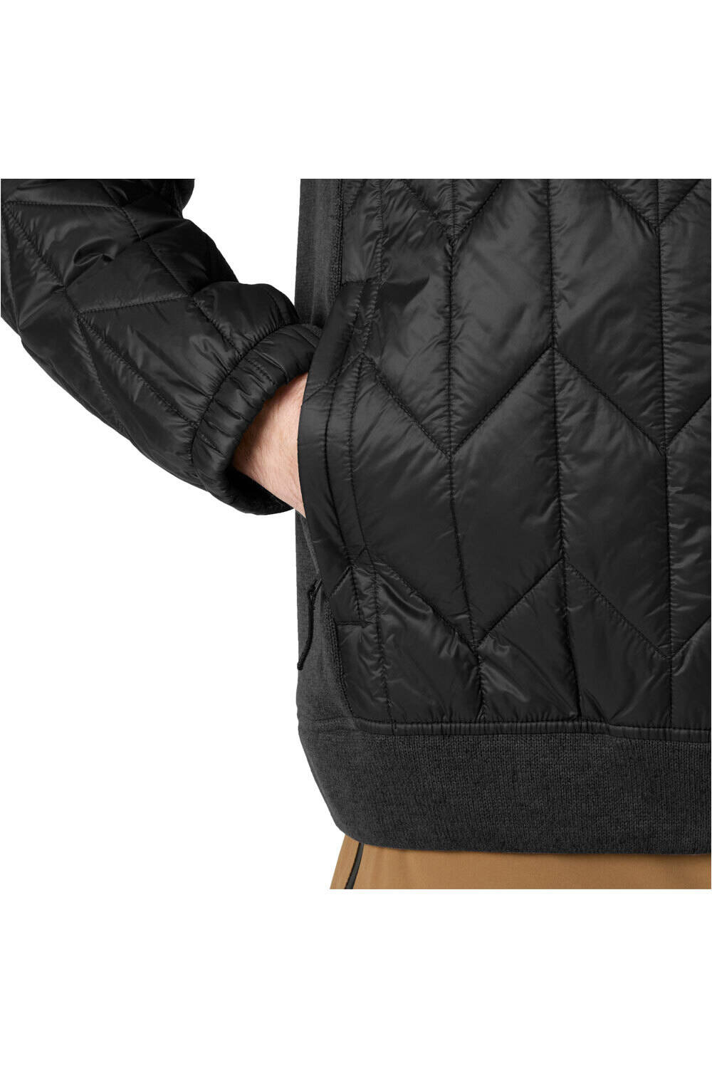 Helly Hansen chaquetas hombre AFTON HYBRID JACKET NEGRO 03