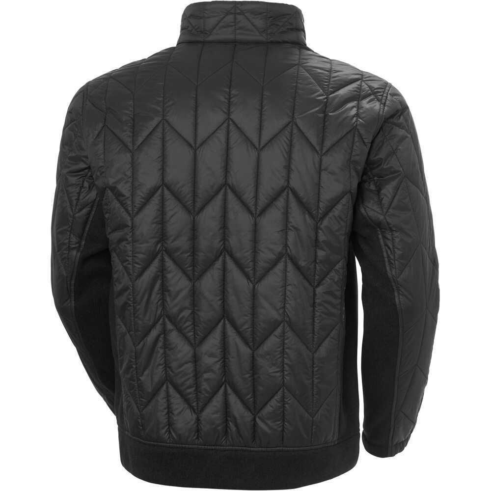 Helly Hansen chaquetas hombre AFTON HYBRID JACKET NEGRO 05