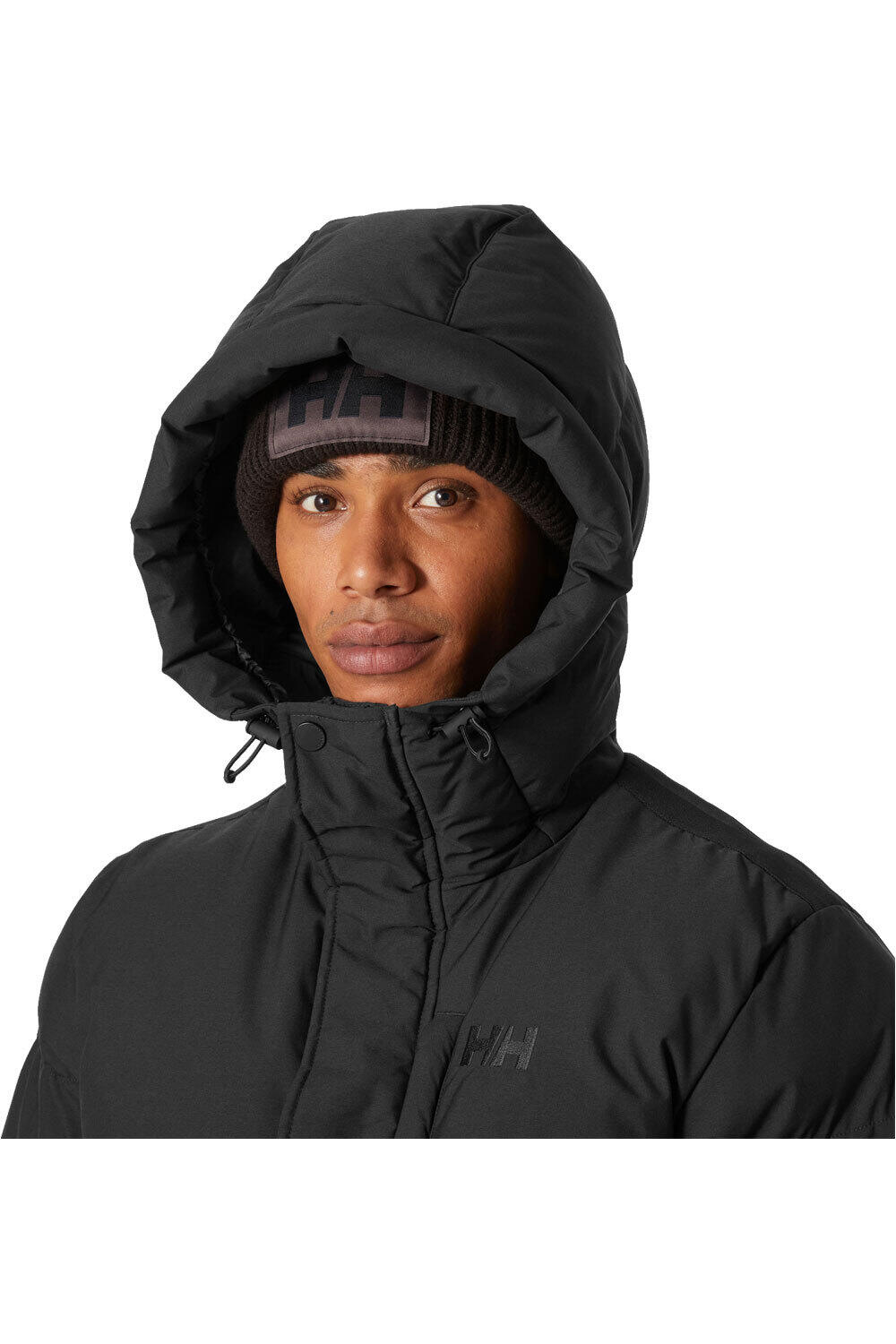Helly Hansen chaquetas hombre ALBY NEGRO vista detalle