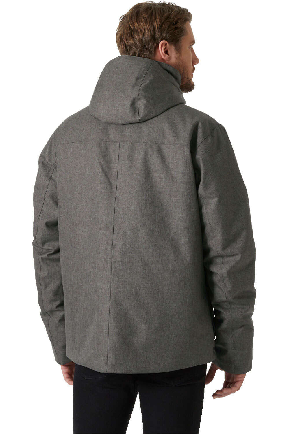 Helly Hansen chaquetas hombre CHILL 3.0 GRIS vista trasera