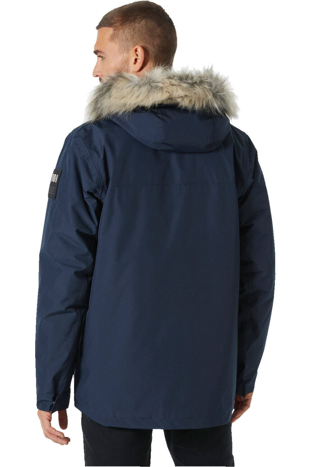 Helly Hansen chaquetas hombre COASTAL 3.0 AZUL vista trasera