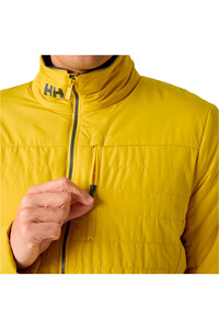 Helly Hansen chaquetas hombre CREW INSULATOR 2.0 AMARILLO vista detalle