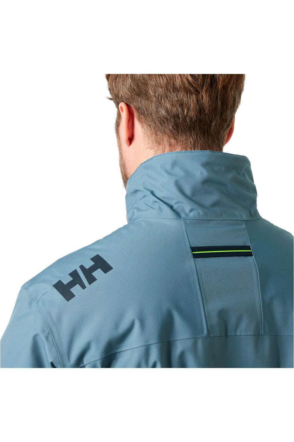Helly Hansen chaquetas hombre CREW MIDLAYER AZUL vista detalle