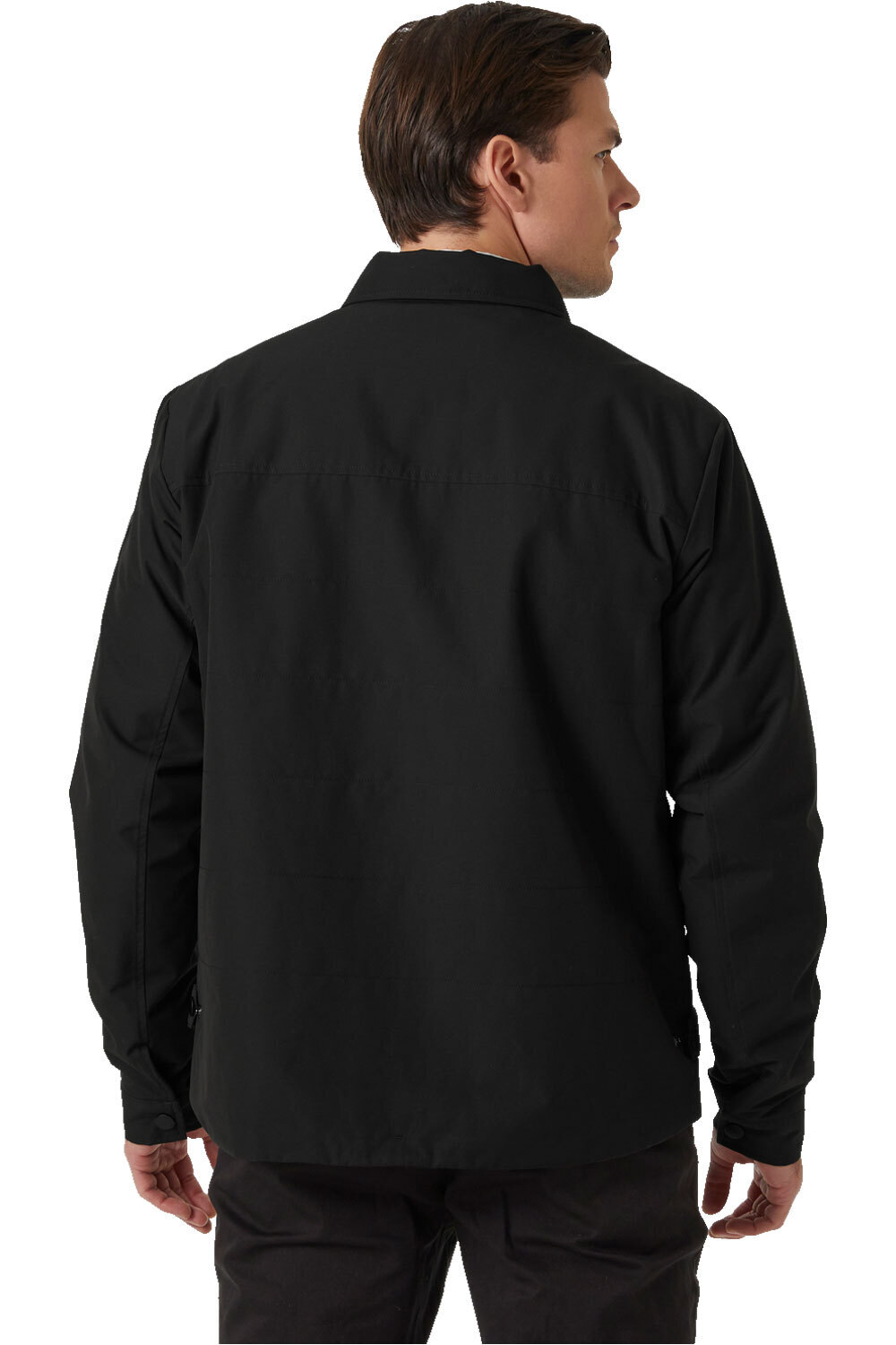 Helly Hansen chaquetas hombre ESCAPE NEGRO vista trasera