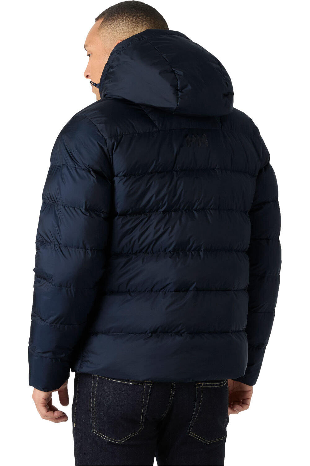 Helly Hansen chaquetas hombre STRIDE PUFFY JACKET AZUL vista trasera
