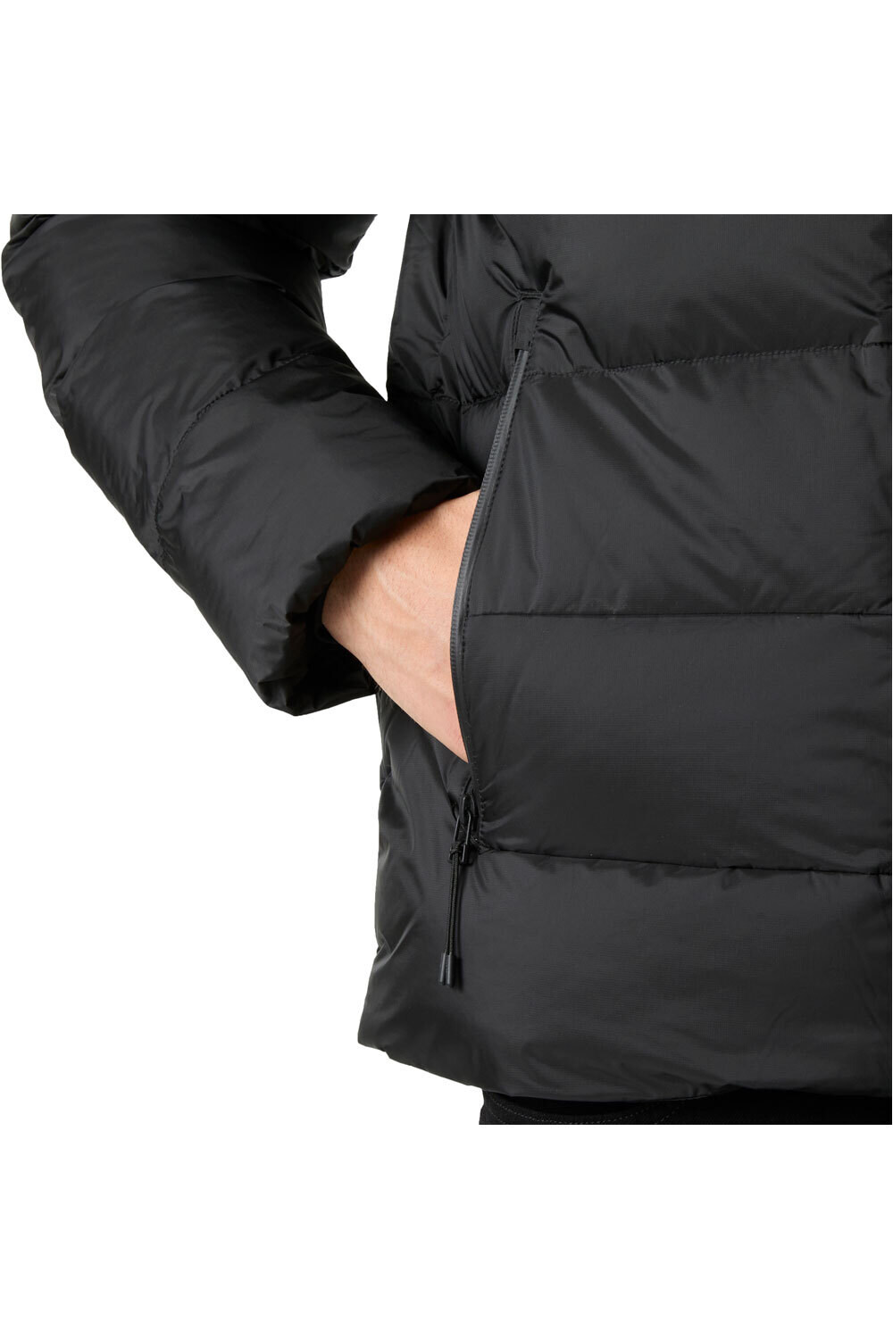 Helly Hansen chaquetas hombre STRIDE PUFFY JACKET NEGRO vista detalle
