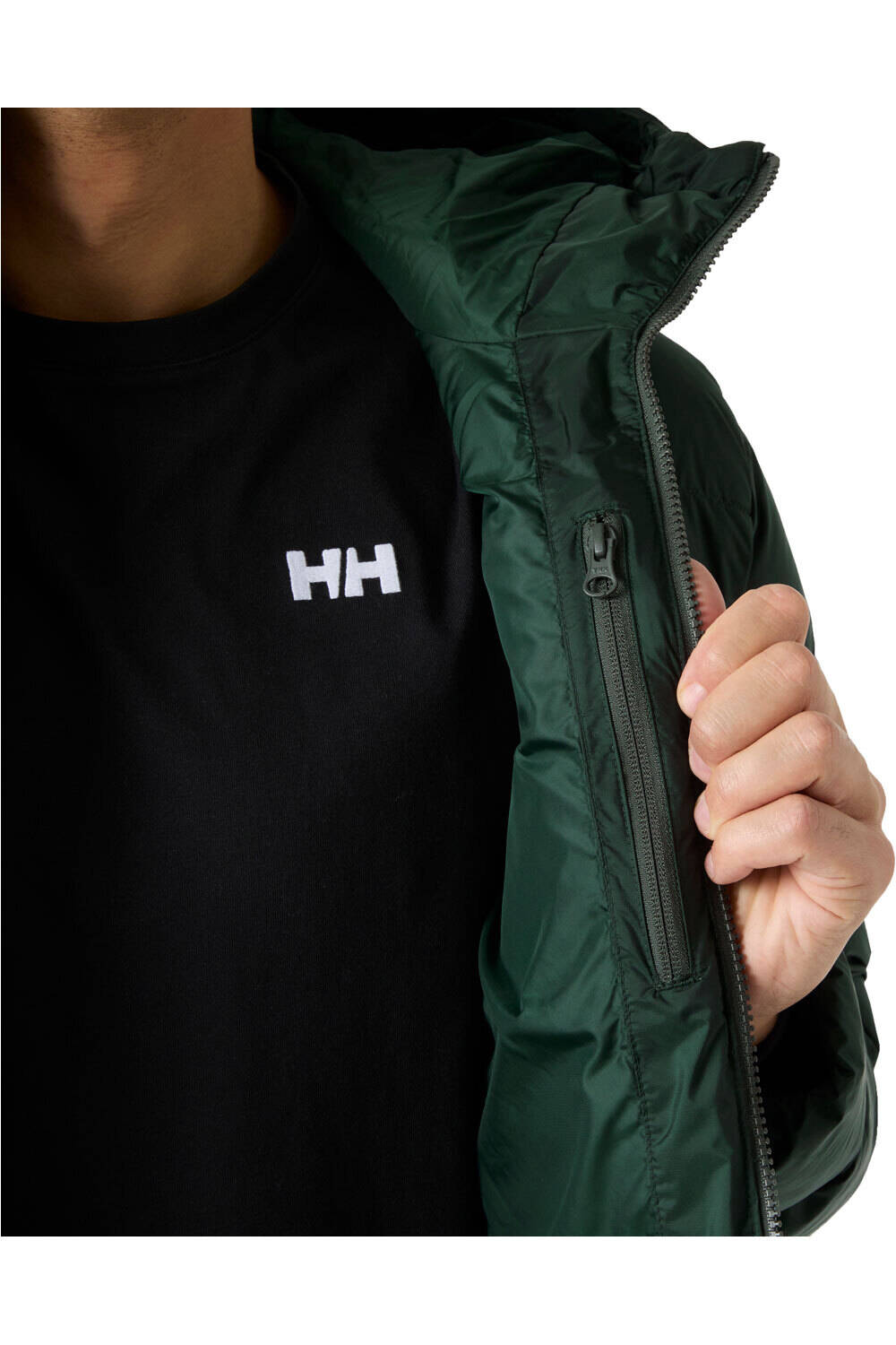 Helly Hansen chaquetas hombre STRIDE PUFFY JACKET VERDE 06