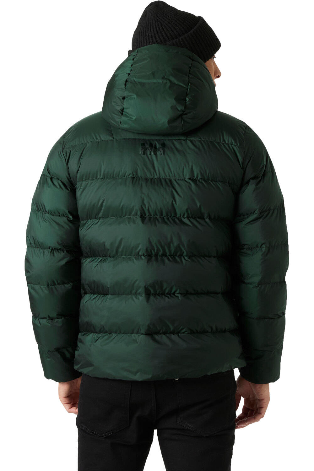 Helly Hansen chaquetas hombre STRIDE PUFFY JACKET VERDE vista trasera