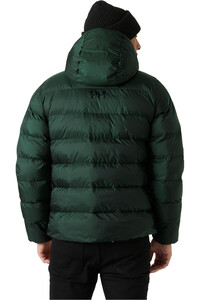 Helly Hansen chaquetas hombre STRIDE PUFFY JACKET VERDE vista trasera