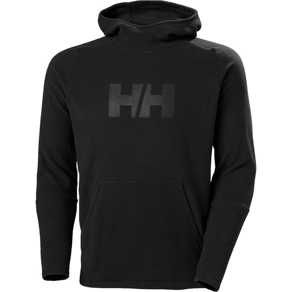 Helly Hansen forro polar hombre DAYBREAKER NEGRO vista frontal