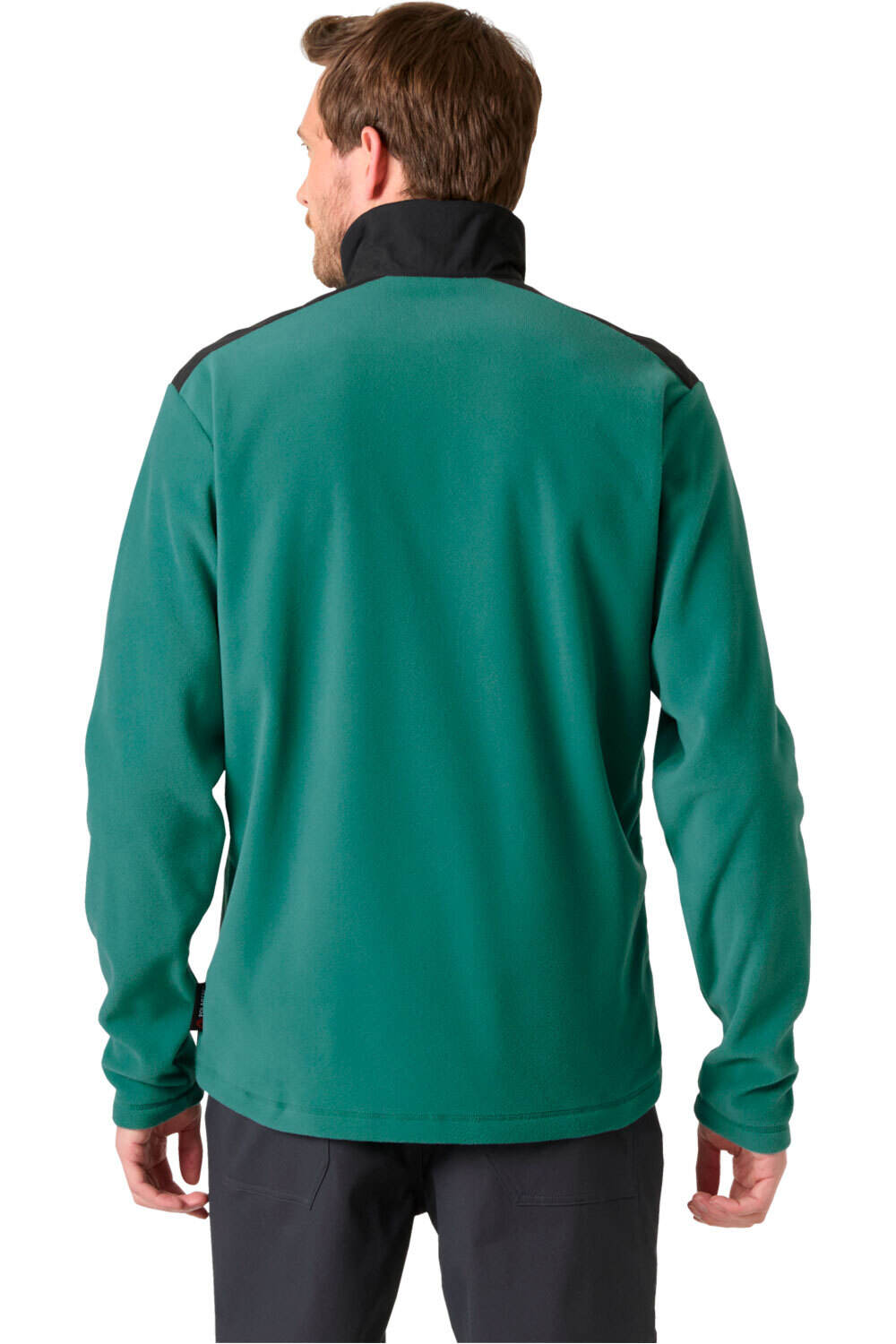 Helly Hansen forro polar hombre DAYBREAKER VERDE vista trasera