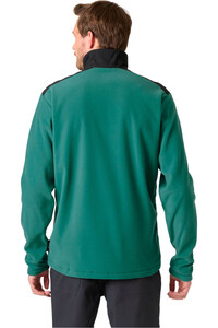 Helly Hansen forro polar hombre DAYBREAKER VERDE vista trasera
