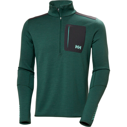 HELLY HANSEN LIFA MERINO MIDLAYER verde