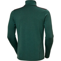 Helly Hansen forro polar hombre LIFA MERINO MIDLAYER VERDE 05