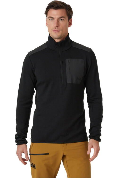 HELLY HANSEN LIFA MERINO negro