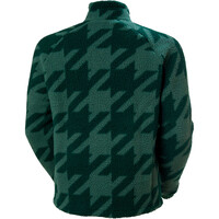 Helly Hansen forro polar hombre PANORAMA PRINTED PILE SNAP VERDE 05